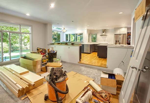 Professional Kitchen Flooring technician working in Richmond, VA